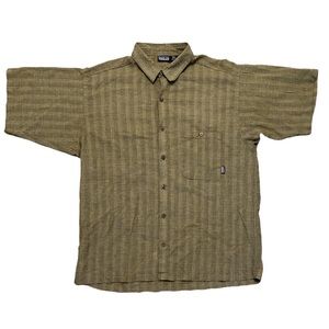 PATAGONIA ORGANIC COTTON BUTTON DOWN SHIRT SHORT SLEEVE MEN’S LARGE
